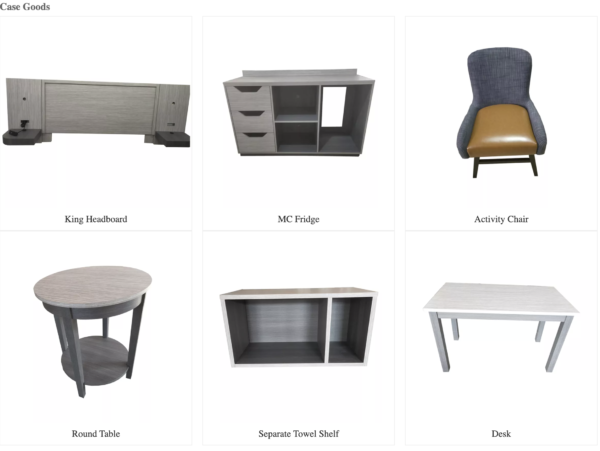 Quality Inn & Suites Simple Durable Hotel Bedroom Furniture - Image 8